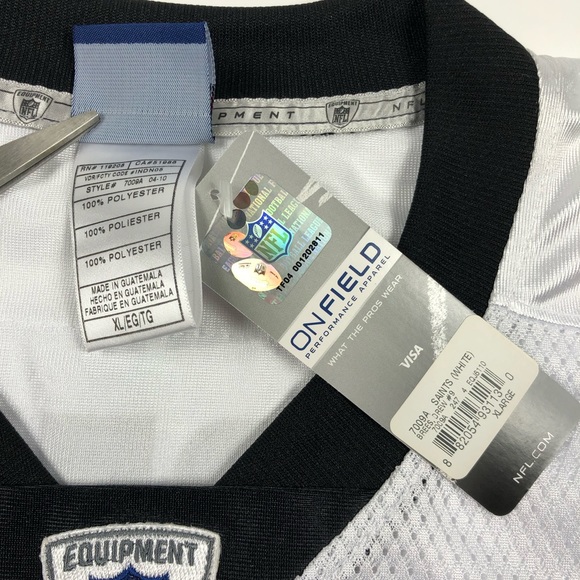 Drew Brees New Orleans Saints Reebok NFL Jersey - Picture 6 of 10